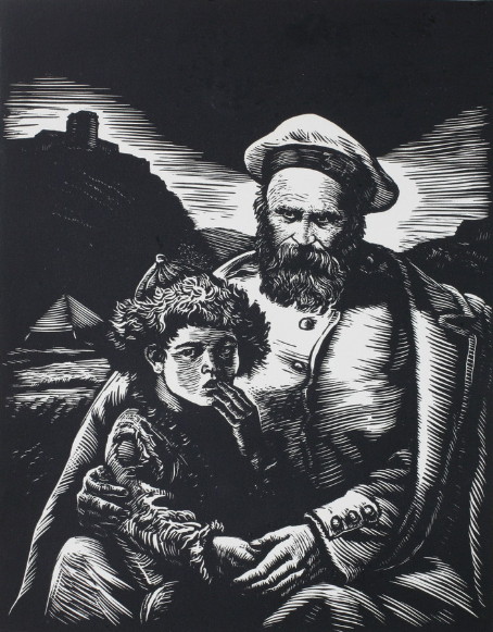 Image - Vasyl Kasiian: Taras Shevchenko and a Kazakh Boy.